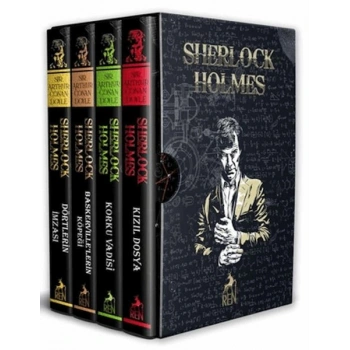 Sherlock Holmes 4 Kitap Özel Baskı Set