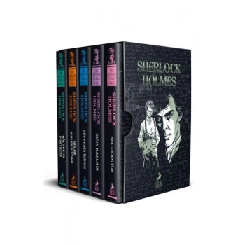 Sherlock Holmes 5 Kitap Özel Baskı Ciltli Set