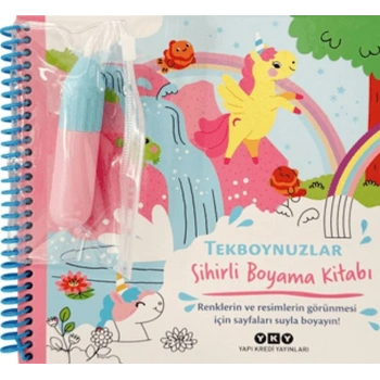 Sihirli Boyama Kitabı - Tekboynuzlar