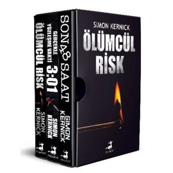 Simon Kernick Seti - Geri Sayım Başladı - 3 Kitap Takım