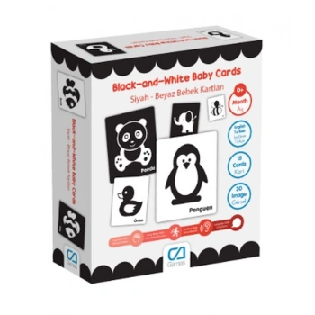 Siyah Beyaz Bebek Kartları