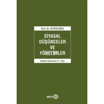 Siyasal Düşünceler ve Yönetimler