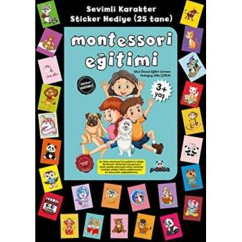 Stickerlı 3+ Yaş Montessori Eğitimi