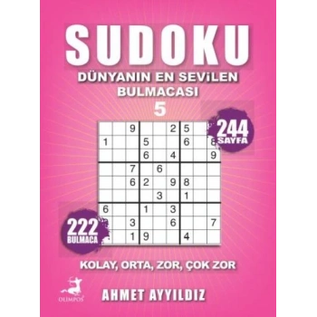 Sudoku Dünyanın En Sevilen Bulmacası 5