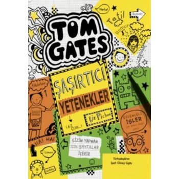 Tom Gates - 10 Şaşırtıcı Yetenekler (Az Çok) (Ciltli)