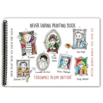 Tükenmez Resim Defteri -4 25x35cm