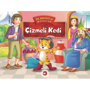 Üç Boyutlu Masallar - Çizmeli Kedi (Ciltli)