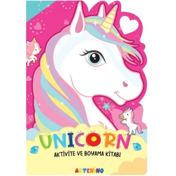 Unicorn - Aktivite ve Boyama Kitabı Serisi