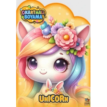 Unicorn Zamanı - Çıkartmalı Boyama Kitabı