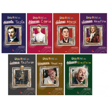 Ünlü Dahiler Seti 7 Kitap