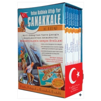 Vatan Kalbinin Attığı Yer Çanakkale (10 Kitap Takım