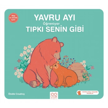 Yavru Ayı Öğreniyor Tıpkı Senin Gibi