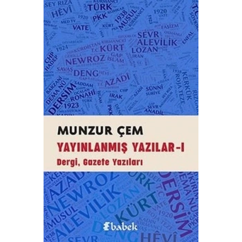 Yayınlanmış Yazılar -1