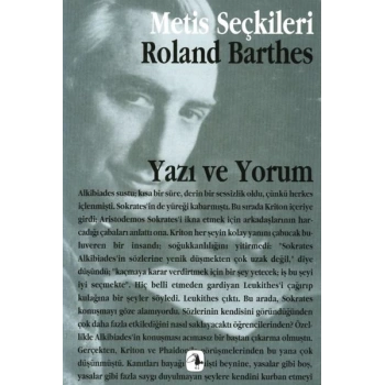 Yazı ve Yorum: Roland Barthesdan Seçme Yazılar