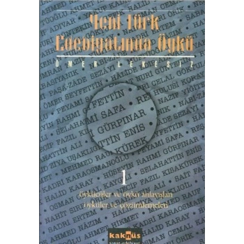 Yeni Türk Edebiyatında Öykü  1