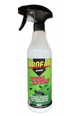 BROFAR MAXİ ( SIVI ) İLAÇ SPREY ( 450ML ) ( S.SİNEK & K.SİNEK & T.KURUSU & KARINCA & PİRE & H.BÖCEK)*6X4
