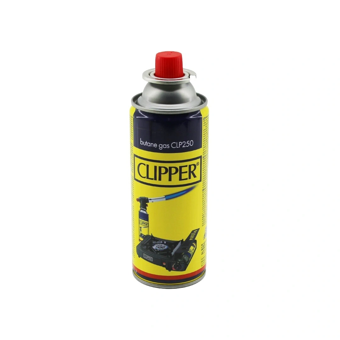 CLIPPER BUTANE GAS CLP-250 GAZ KARTUŞU & KAMP PİKNİK GAZI ( 400ML & 227GR )*4X7