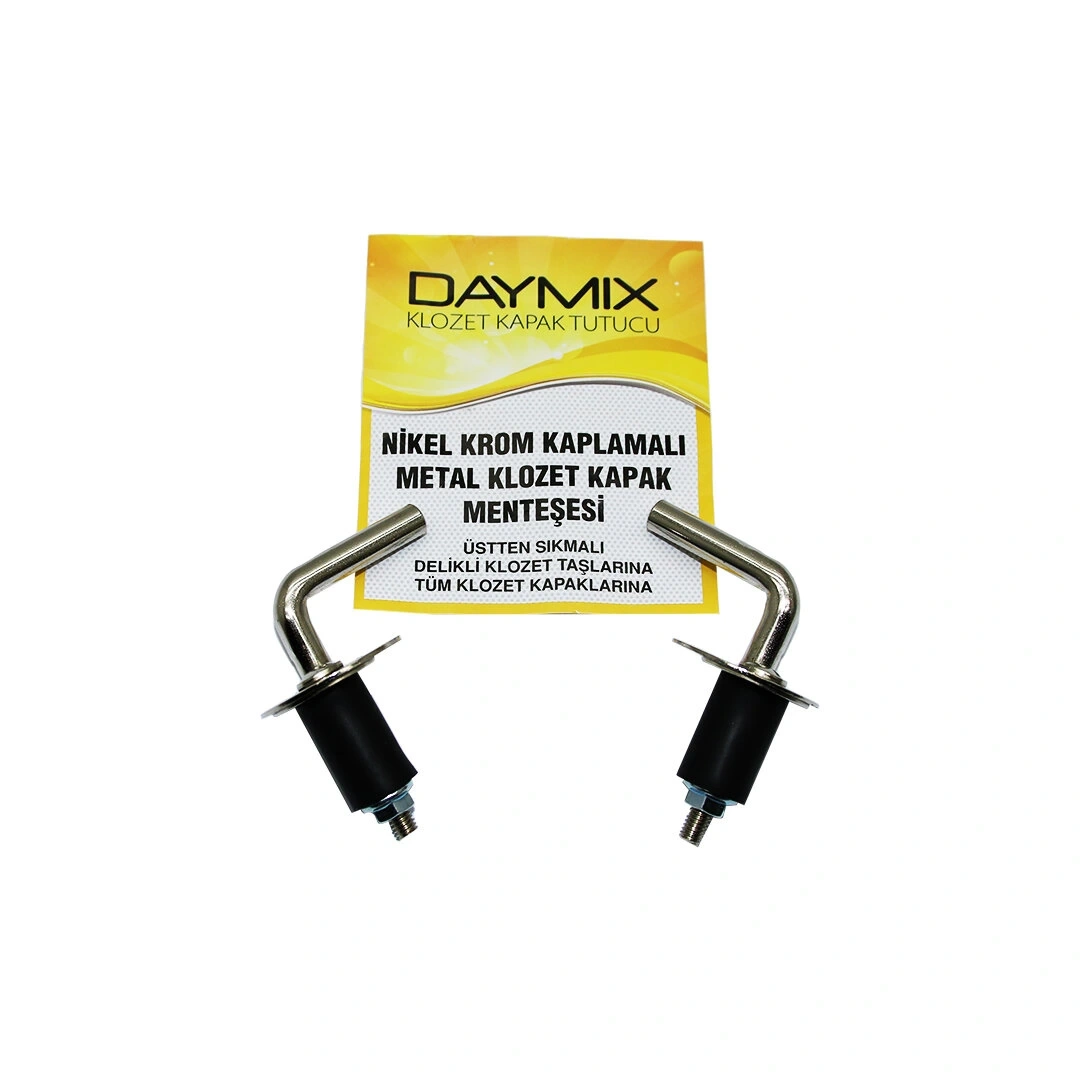DAYMIX ( ÜSTTEN SIKMALI ) ( METAL ) KLOZET KAPAK MENTEŞESİ VİDASI ( NİKEL KROM KAPLAMALI )*200