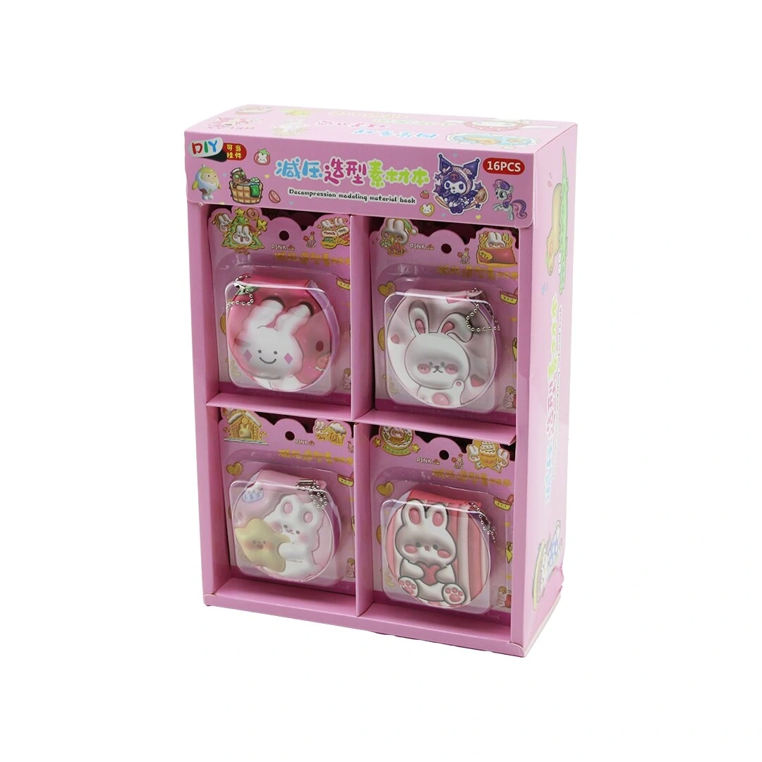 DIT DECOMPRESSİON JYZX-003 (CEP AYNA MODEL) (MİNİ YUVARLAK=ÇAP:6.5CM) NOT DEFTERİ (HAYVANLI PUF KAPAK) (ZİNCİRLİ KULP)*16X36