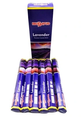 EBU DAVUD CHARU ( LAVENDER ) ( LAVANTA ) ( 20PCS ) ÇUBUK TÜTSÜ ( ORTAM KOKUSU )*6X50