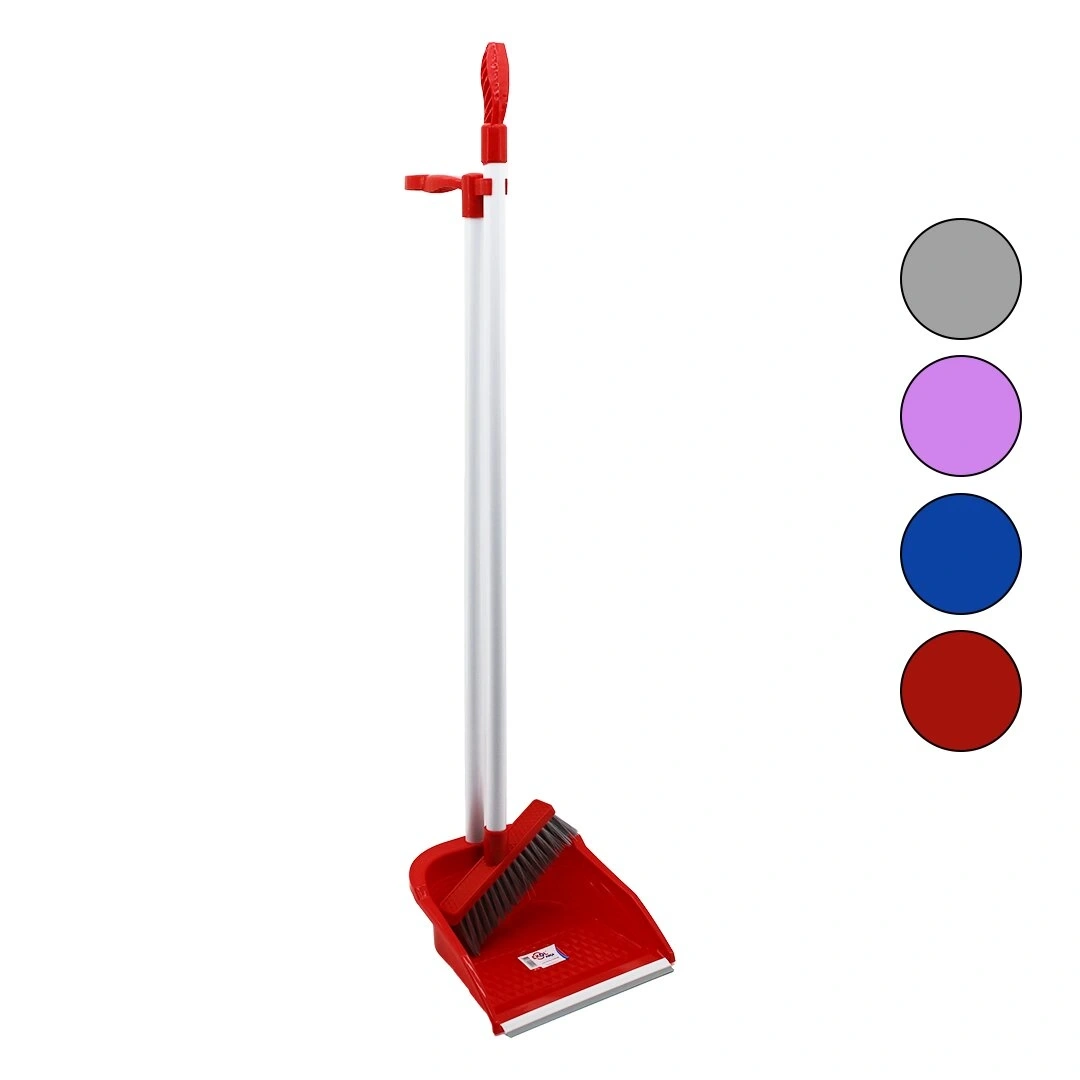 EKOL FIRÇA EF-145 LÜKS FIRÇALI & AYAKLI ( AÇIK ) FARAŞ TAKIMI ( FIRÇA=93CM--FARAŞ=85CM)*12=K