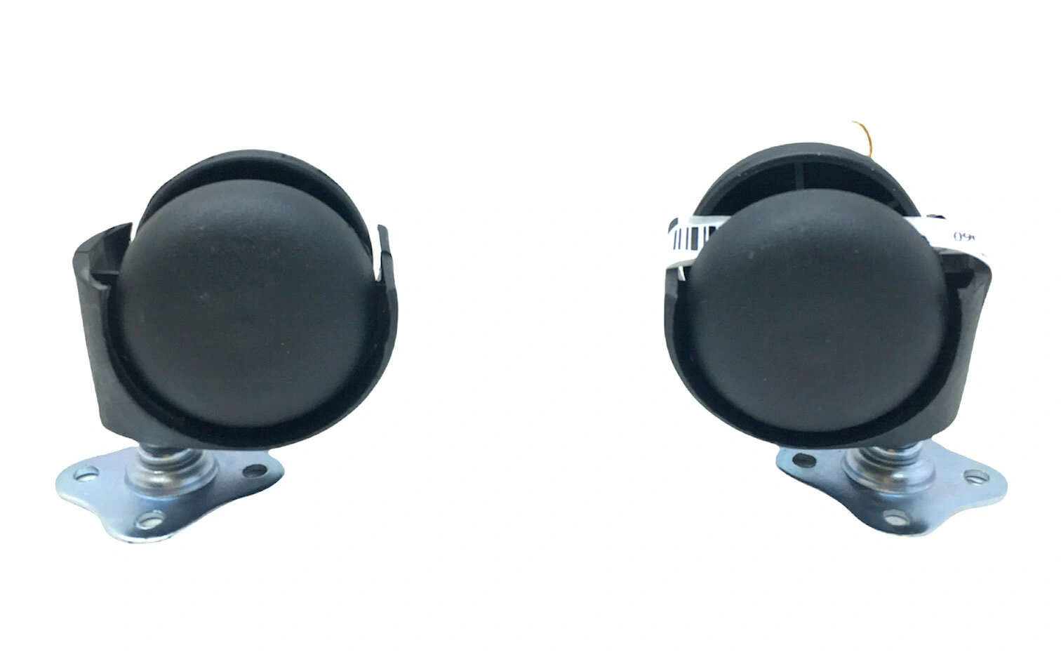 ERECT ERC-802-P ( DÜZ DÖNER TABLALI & 50MM ) ÇİFTLİ PLASTİK TEKER*10X30