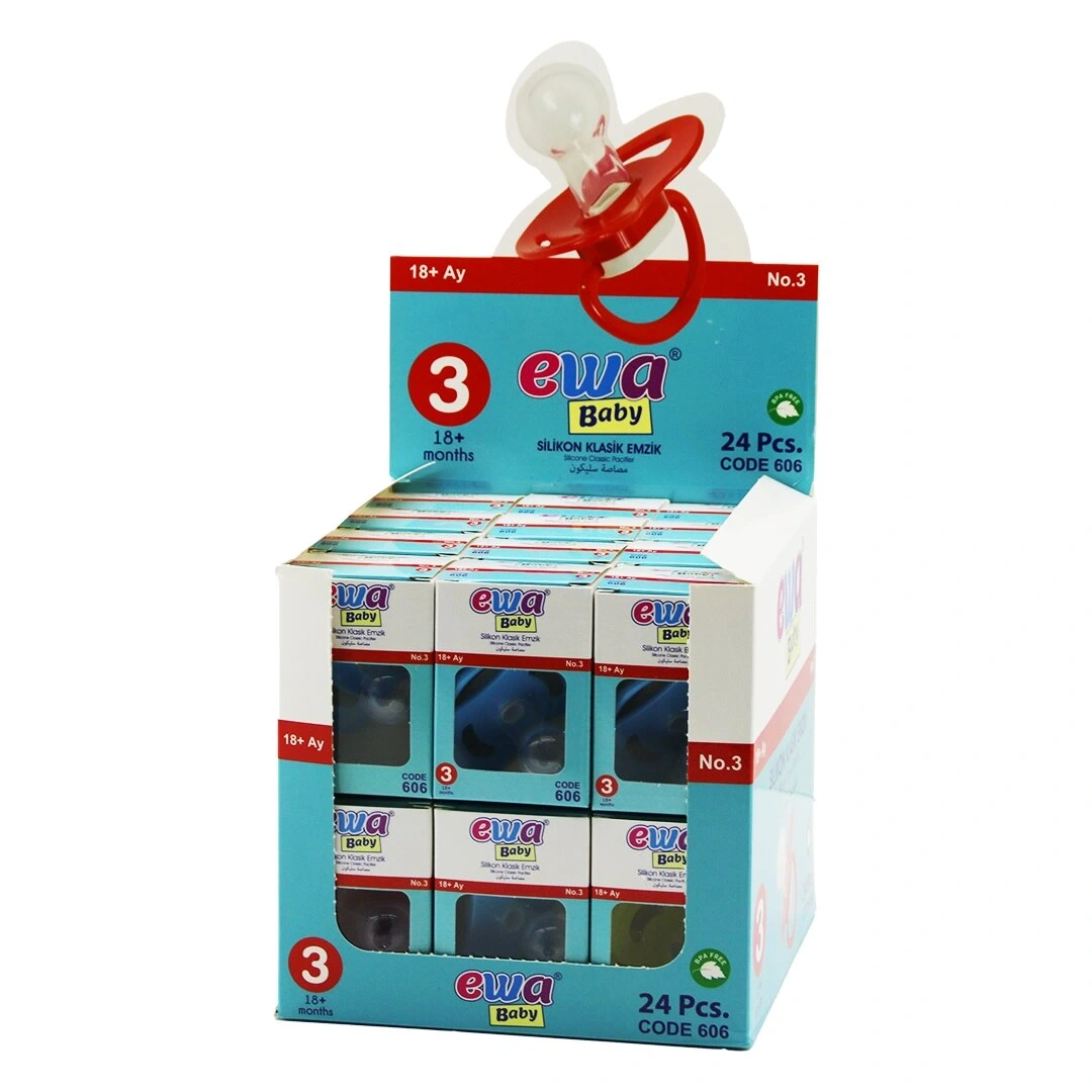 EWA BABY CODE-606 ( NO-3 ) ( SİLİKON & KLASİK ) EMZİK*24X24