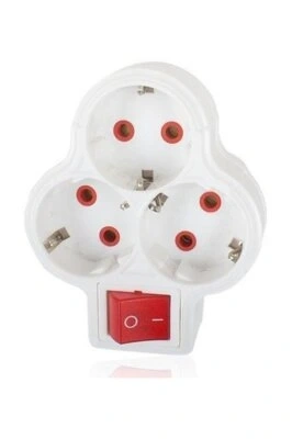 FETİH 3LÜ ANAHTARLI PAPATYA YONCA GOLYAT 107-117-03*12X10