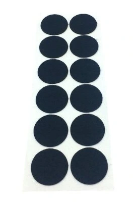 FLAMME 38MM YUVARLAK YAPIŞKAN KEÇE*25X36