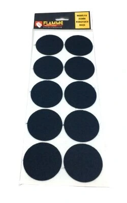 FLAMME WİESS 45MM YUVARLAK YAPIŞKAN KEÇE*25X36