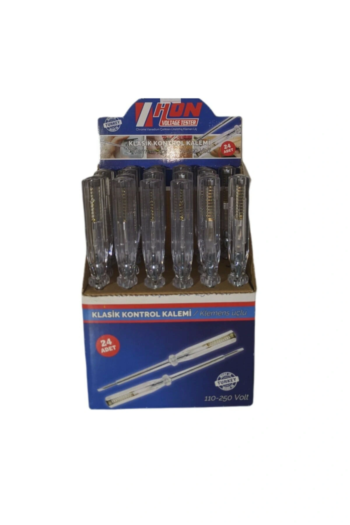 HON KLASİK ( YILDIZ ) LÜKS KONTROL KALEMİ ( KLEMENS UÇ= ÇELİK C45 )*24X24