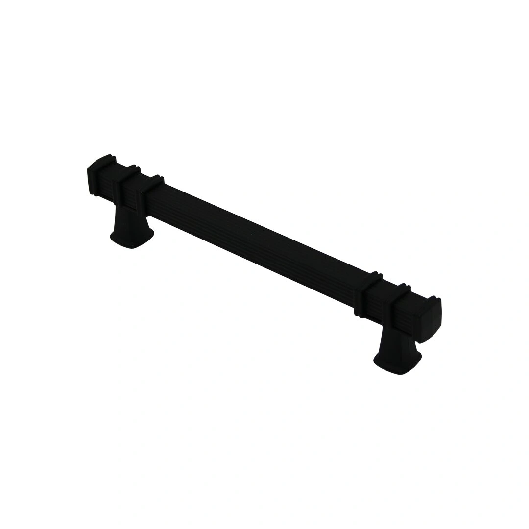 İBİCO-962 ( 12.8CM ) ( YÜZÜK SİYAH & KULP SİYAH ) ( KARE ) ÇEKMECE KULP*10X5