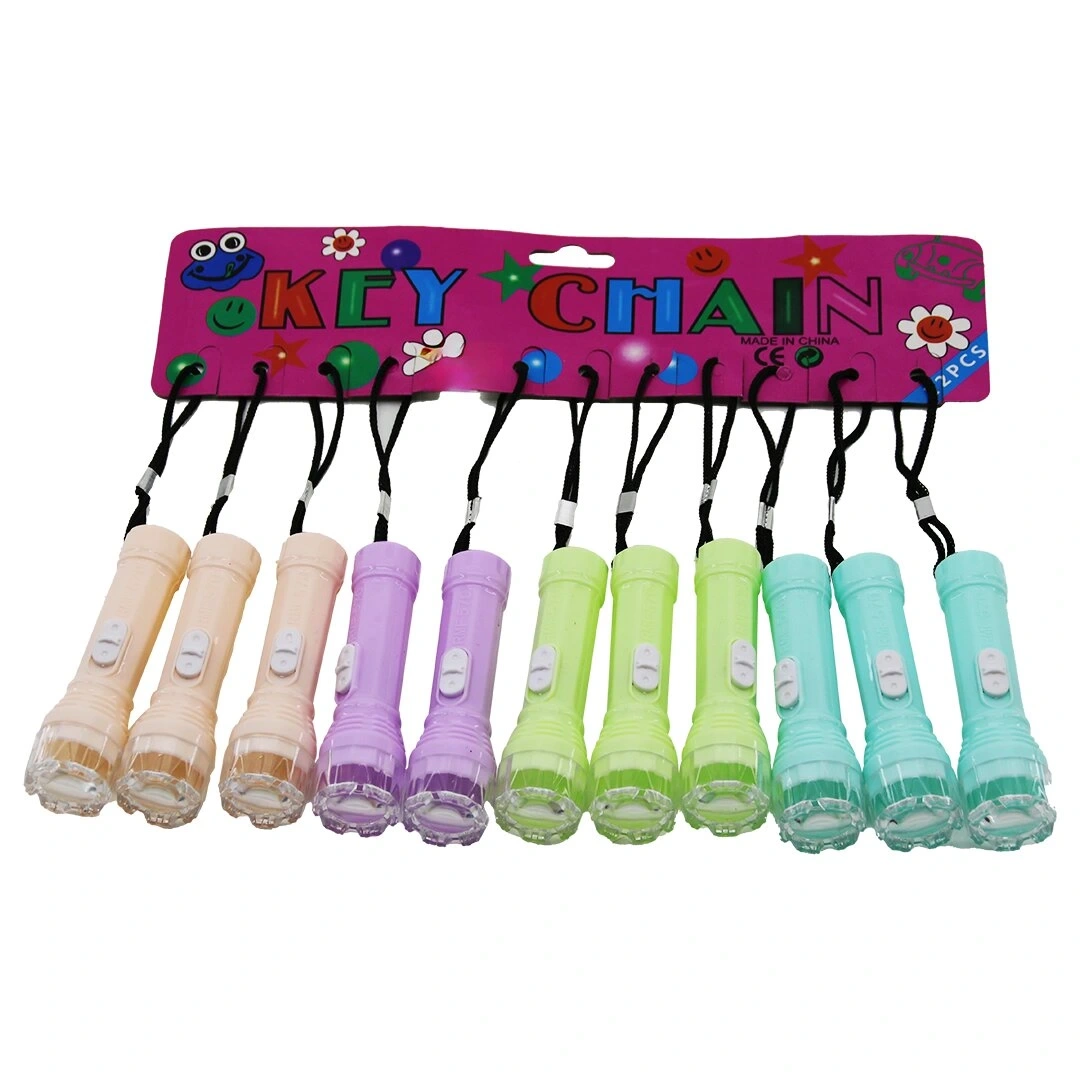 İBİCO İ10-012 RMF-570 ( PİLLİ ) ( MİNİ=8.5CM ) EL FENERİ ( RENKLİ PLASTİK )*12X100