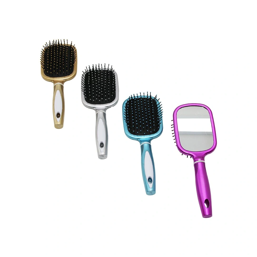 İBİCO İ15-035 ( AYNALI ) RENKLİ SAÇ FIRÇASI & TARAK*24X10