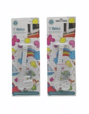 İBİCO K17-130 AYARLI PENCERE KİLİT ( ÇOCUK EMNİYET )*10X6