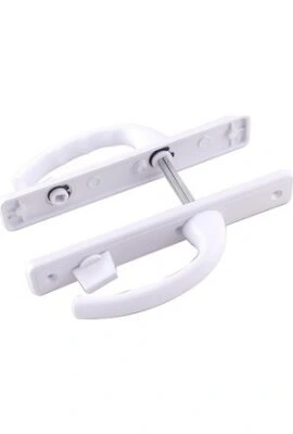 İBİCO POŞETLİ ( BANYO-WC & KİLİTLİ ) ( BEYAZ ) PVC KAPI KOLU*50