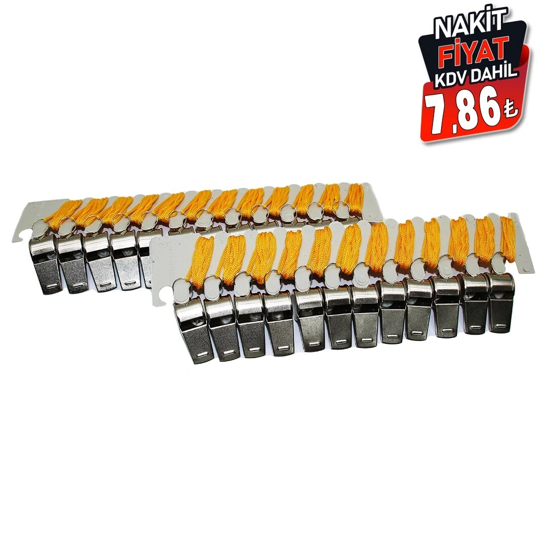 İBİCO W-1 ( METAL ) DEPREM DÜDÜK*24X50