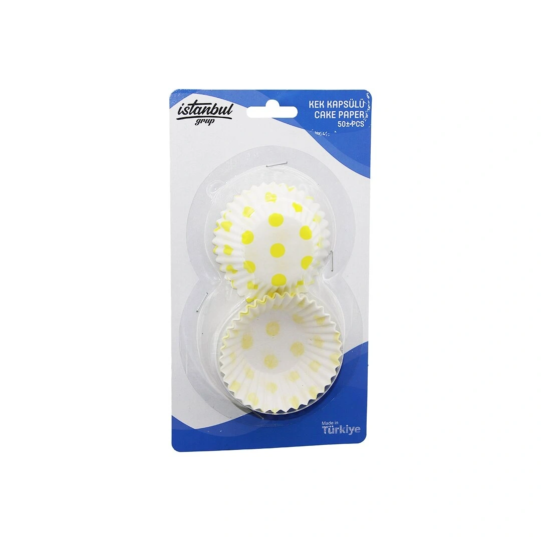 İSTANBUL GRUP CODE-007 ( MAVİ KARTELA & ORTA BOY ) MUFFİN ( İNCE KAĞIT ) KEK KAPSÜLÜ*140