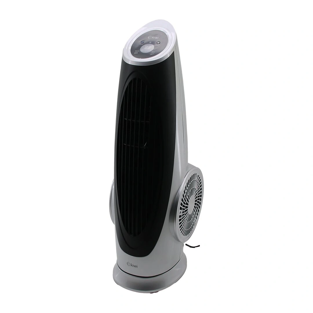 KİWİ KFAN-7690 ( KULE TİPİ ) ( TURBO FAN VANTİLATÖR ) ( KUMANDALI & DOKUNMATİK EKRAN) ( 130W ) ( 3 KADEME HIZ ) ( Y: 75CM ) *1