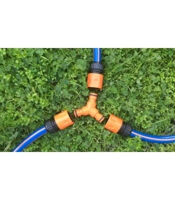 MEDALYAN MD-336 ( 3 YÖN ) OTOMATİK HORTUM BAĞLANTISI*10X24