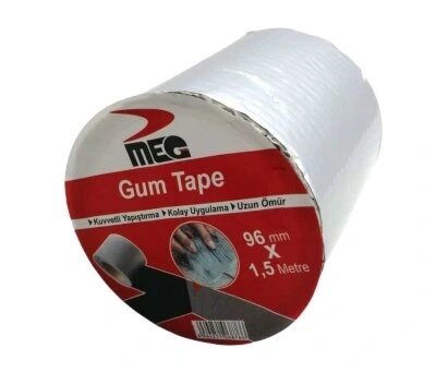 MEG GUM TAPE ( 96MMX1.5MT ) SU SIZDIRMAZ SAKIZ TAMİR BANTI*48