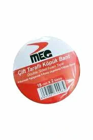 MEG VESE ( 18MM X 2MT ) ( KÖPÜK BANT ) ÇİFT TARAFLI*30X20