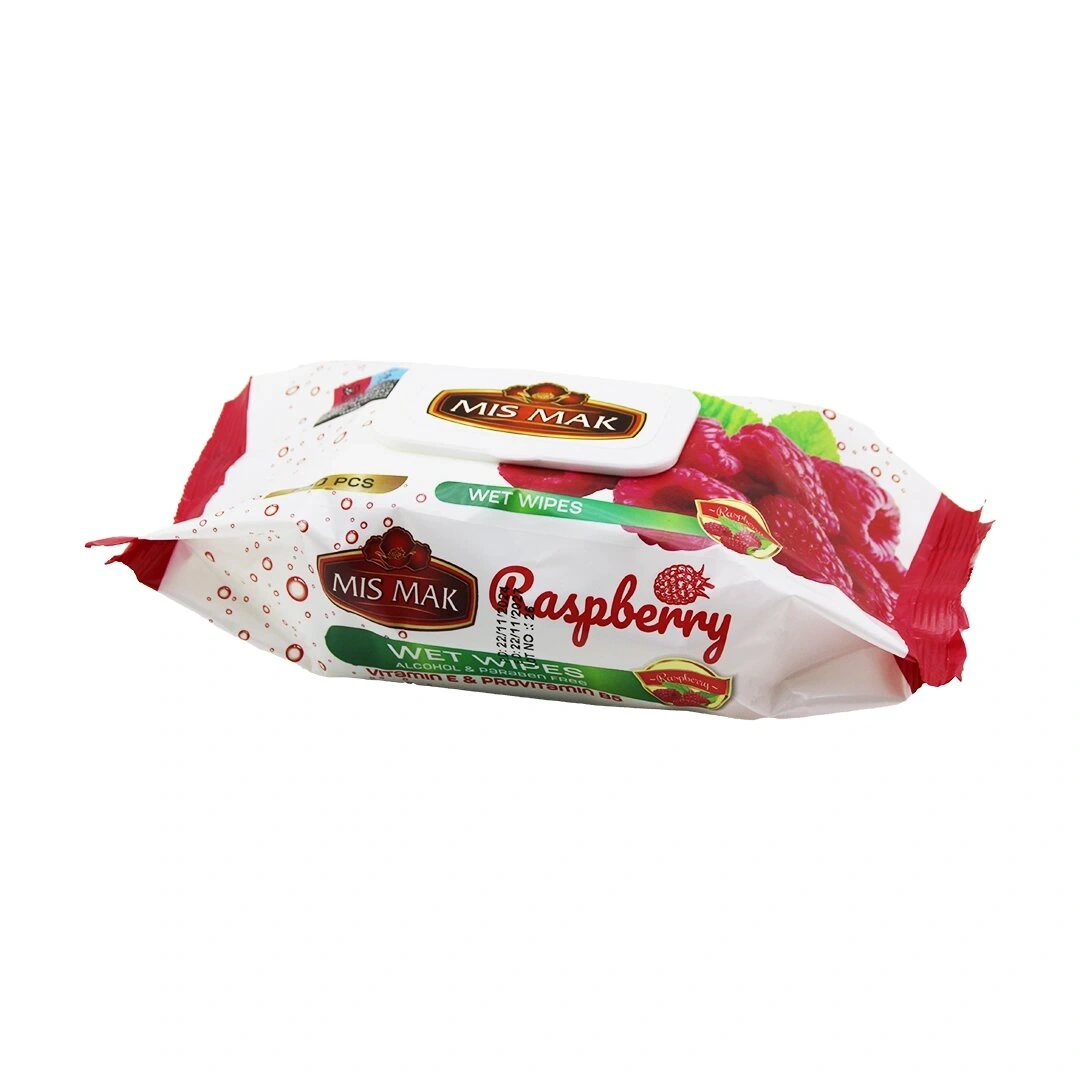 MIS MAK ( 120PCS ) ( AHUDUDU KOKULU ) ISLAK MENDİL ( PLASTİK KAPAKLI )*12=K