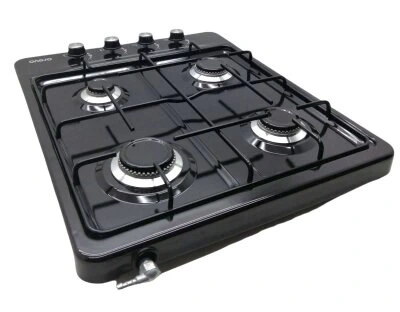 OREVO OR-204 ( 4LÜ ) ( LPG & SİYAH ) EMAYE SET ÜSTÜ OCAK*1