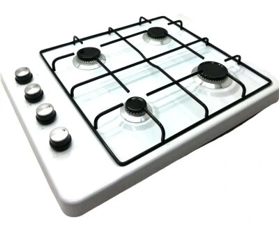 OREVO OR-204 ( 4LÜ ) ( N.G & DOĞALGAZLI & BEYAZ ) EMAYE SET ÜSTÜ OCAK*1