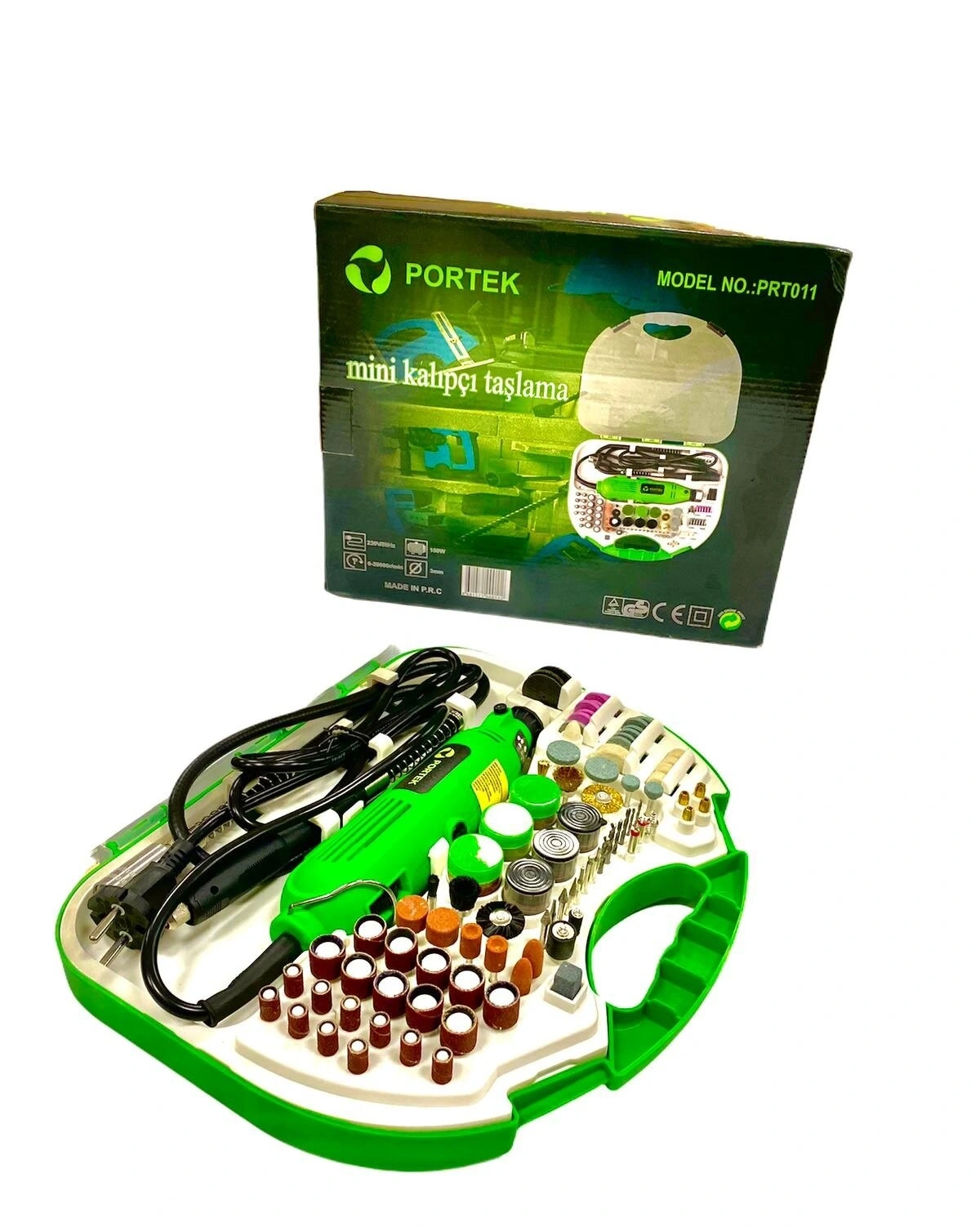 PORTEK PRT-011 MİNİ TAŞLAMA GRINDER 300PCS*8