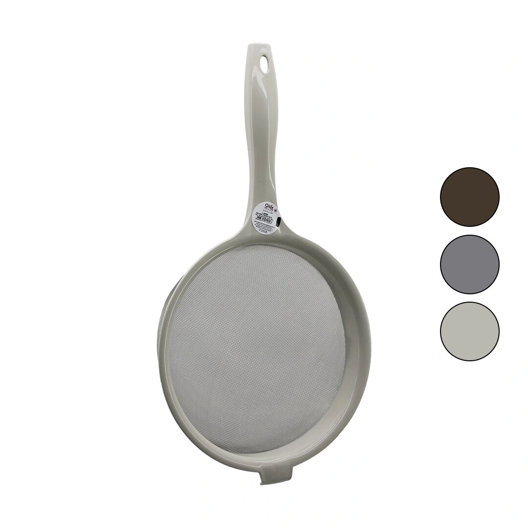 QLUX FINE MESH L-00909 ( NO-20 ) ( 1800ML ) ( İNCE ÖRGÜ ) TEL SÜZGEÇ ( RENKLİ PLASTİK SAP & ÇERÇEVE )*14