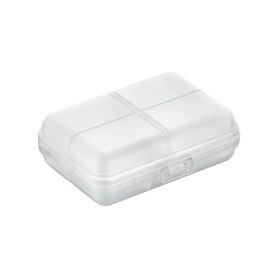 QLUX L-00967 ( D.DÖRTGEN ) ( 10 BÖLMELİ ) PILL DISPENSER İLAÇ KUTUSU*30=K