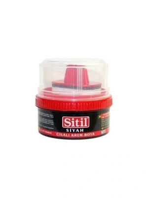 SİTİL ( 175ML & SİYAH ) KREM AYAKKABI BOYASI*12X4