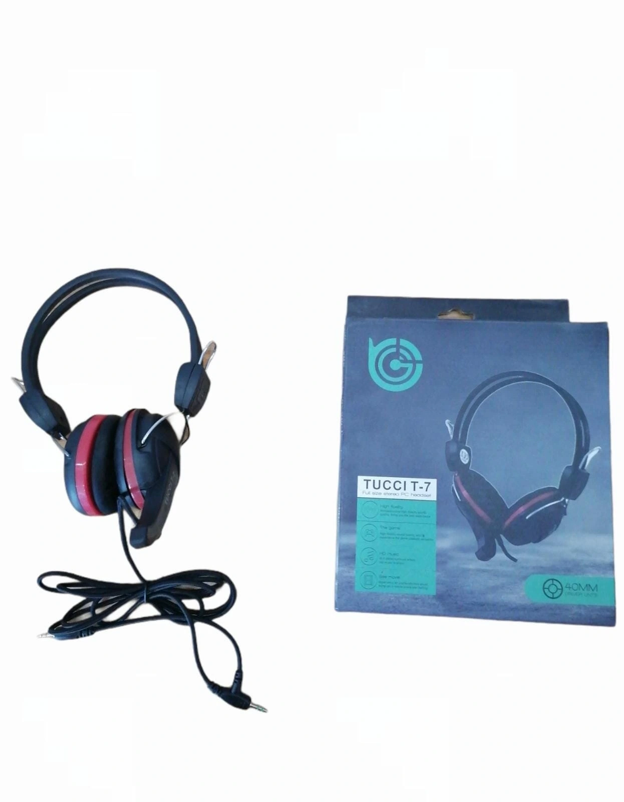 TUCCI T-7 MİKROFONLU PC KULAKLIK*36